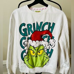 Primark White Grinch Sweatshirt